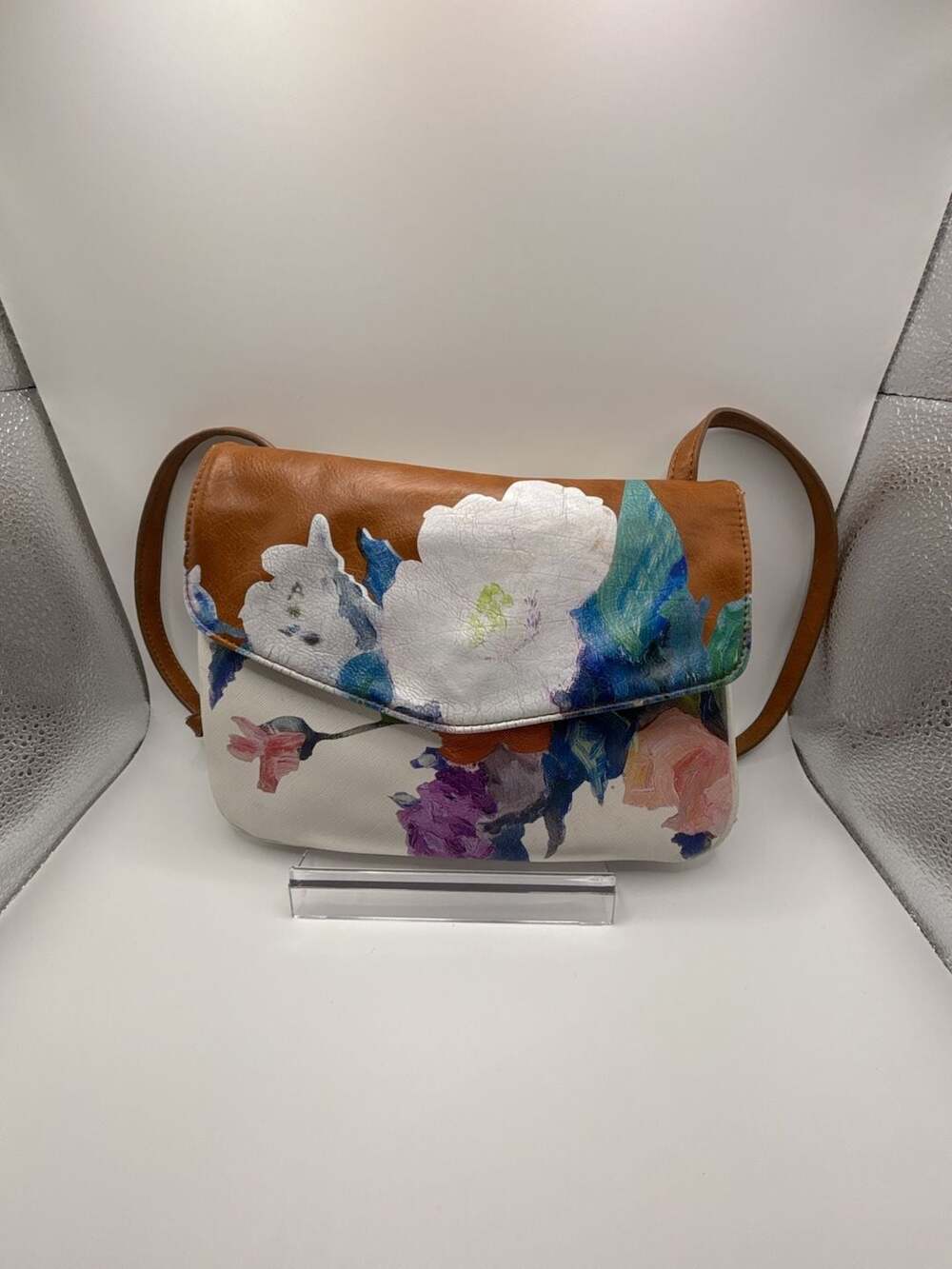 Antik Kraft Floral Print Crossbody Bag
